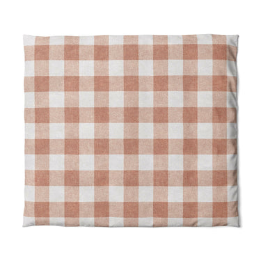 Buffalo Plaid Light Terracotta in King (104" x 88") Size