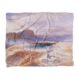 Yellowstone Great Blue Spring in King (104" x 88") Size