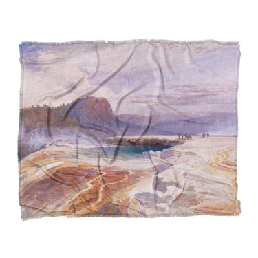 Yellowstone Great Blue Spring in King (104" x 88") Size