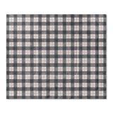 Wallace Plaid Navy & Red in King (104" x 88") Size