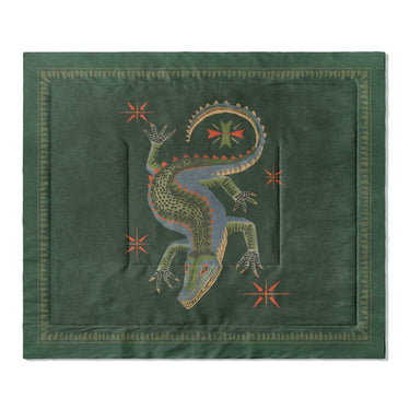 Hungry Alligator in King (104" x 88") Size