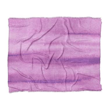 Ophelia Watercolor Violet Balayage in King (104" x 88") Size