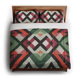 Sonora Cranberry & Matcha in King (104" x 88") Size