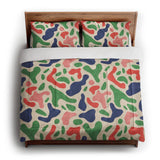 Cosimo Blue Green Red in King (104" x 88") Size