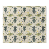 Space Aliens in King (104" x 88") Size