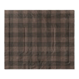 Buffalo Plaid Hickory Brown in King (104" x 88") Size