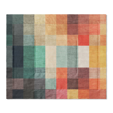 Polyphony Multicolor Earthtone in King (104" x 88") Size