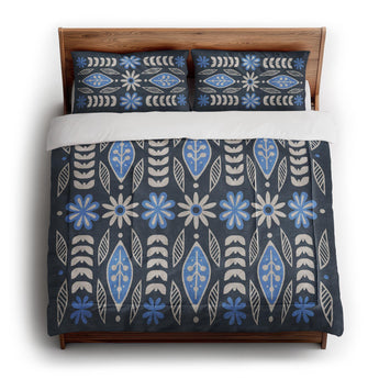 Topanga Navy & Columbia in King (104" x 88") Size