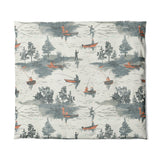 Gone Fishing in King (104" x 88") Size