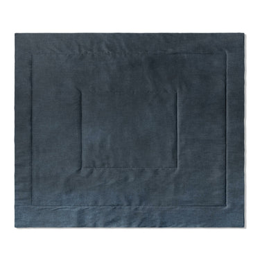 Keanu Watercolor Navy Blue Ombre in King (104" x 88") Size