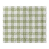 Buffalo Plaid Light Sage in King (104" x 88") Size