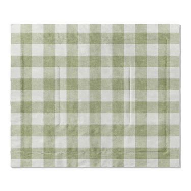 Buffalo Plaid Light Sage in King (104" x 88") Size