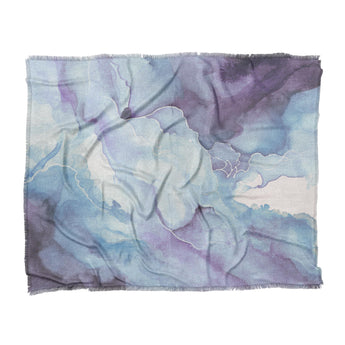 Zephyr Watercolor Amethyst in King (104" x 88") Size