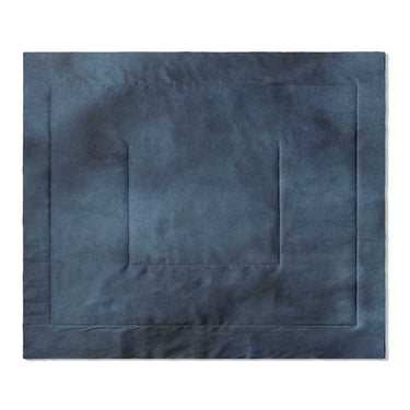 Andromeda Watercolor Navy in King (104" x 88") Size