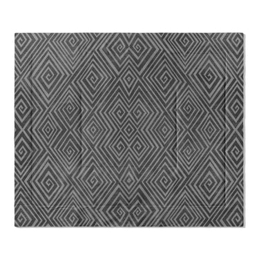 Hoffman Black & Charcoal in King (104" x 88") Size