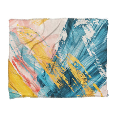 Egon Blue & Yellow in King (104" x 88") Size