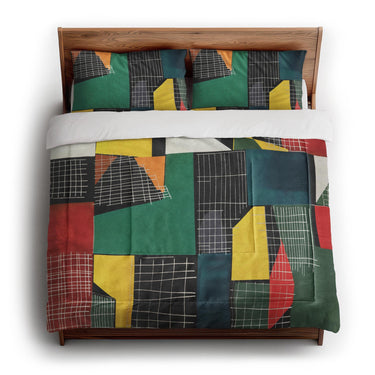 Djuna Black Multicolor in King (104" x 88") Size