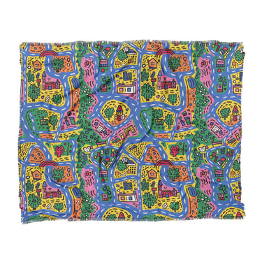 Kids Road Map in King (104" x 88") Size