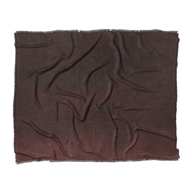 Keanu Watercolor Deep Red Ombre in King (104" x 88") Size