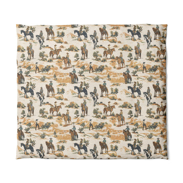 Desert Cowboys in King (104" x 88") Size