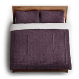 Terra Purple in King (104" x 88") Size