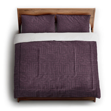 Terra Purple in King (104" x 88") Size