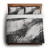 Emil Charcoal Grey in King (104" x 88") Size