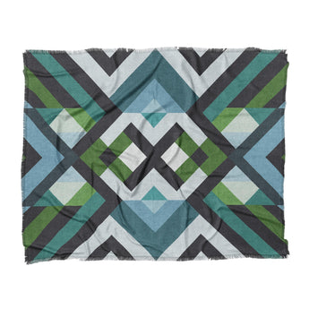 Sonora Blue & Green in King (104" x 88") Size