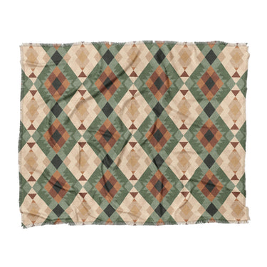 Spokane Sage Green & Taupe in King (104" x 88") Size