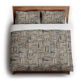 Atticus Multicolor Crosshatch in King (104" x 88") Size