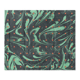 Acid Burn Teal & Orange in King (104" x 88") Size