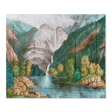 Yosemite Falls in King (104" x 88") Size
