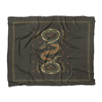 Snake in the Woods in King (104" x 88") Size