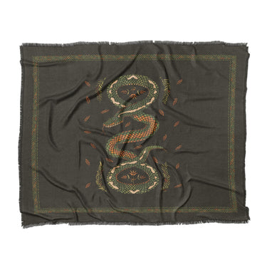 Snake in the Woods in King (104" x 88") Size