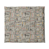 Atticus Multicolor Crosshatch in King (104" x 88") Size