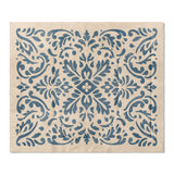 Floranna Ivory & Blue in King (104" x 88") Size