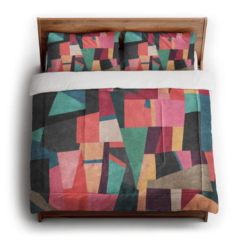 Baxter Pink Multicolor in King (104" x 88") Size