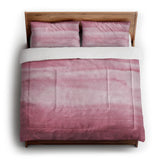 Jacinda Watercolor Pink Ombre in King (104" x 88") Size
