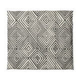 Ludwig Black & Ivory in King (104" x 88") Size