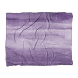 Jacinda Watercolor Purple Ombre in King (104" x 88") Size