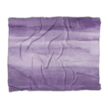 Jacinda Watercolor Purple Ombre in King (104" x 88") Size