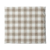Buffalo Plaid Light Cedar Brown in King (104" x 88") Size