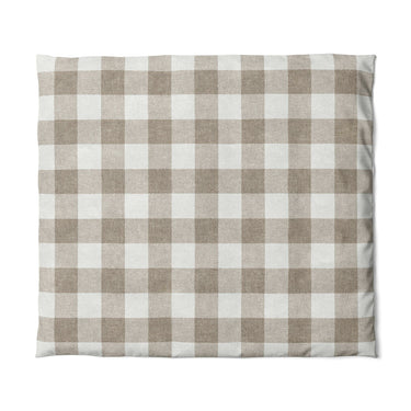 Buffalo Plaid Light Cedar Brown in King (104" x 88") Size