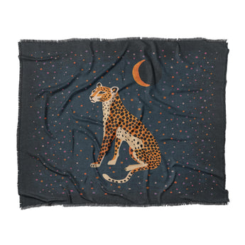 Night Cheetah in King (104" x 88") Size