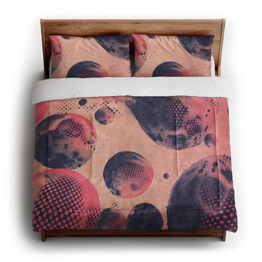 Spumante Pink & Purple in King (104" x 88") Size