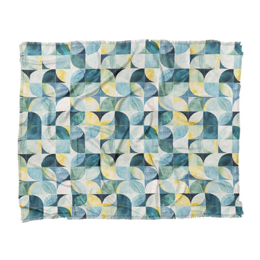 Aeolus Blue Green in King (104" x 88") Size