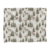 Forest Deer in King (104" x 88") Size