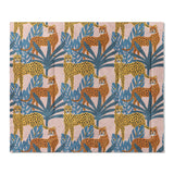 Tropical Cheetahs in King (104" x 88") Size