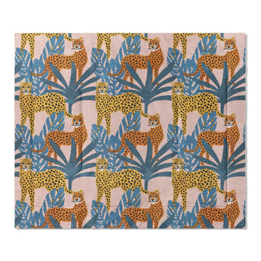 Tropical Cheetahs in King (104" x 88") Size