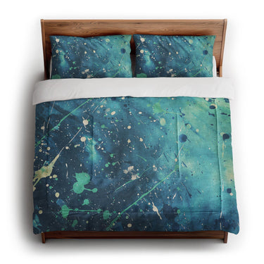 Sylvie Seafoam & Teal in King (104" x 88") Size